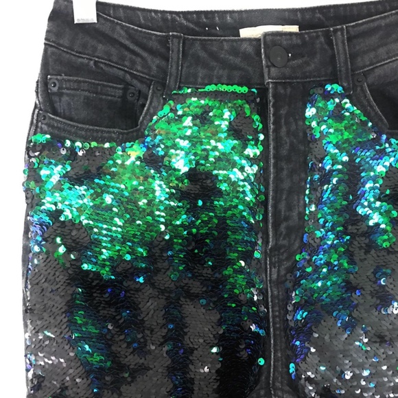 H&M Sequin Jeans - Picture 2 of 10
